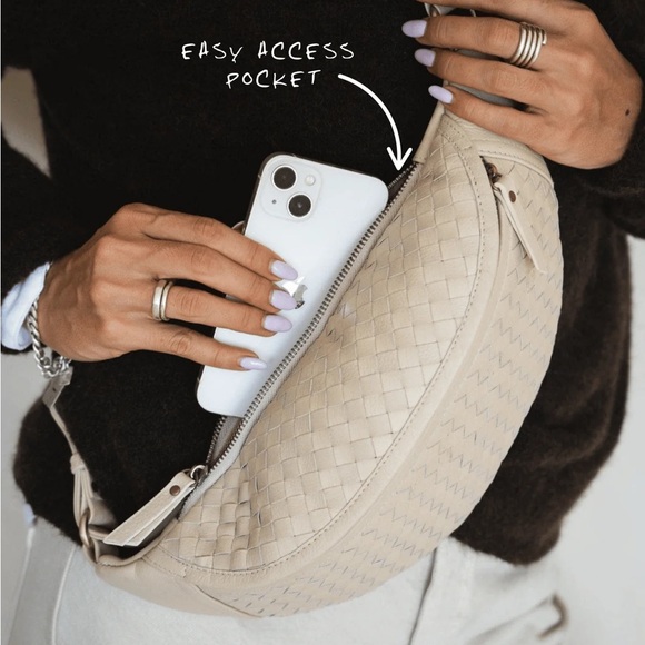 MANDRN Woven Atlas bag in Bone (NWOT) - Picture 8 of 12